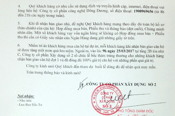 Thu 100% giá trị Hợp đồng trước khi bàn giao: Vinaconex 2 tiếp tục sai phạm ảnh 2