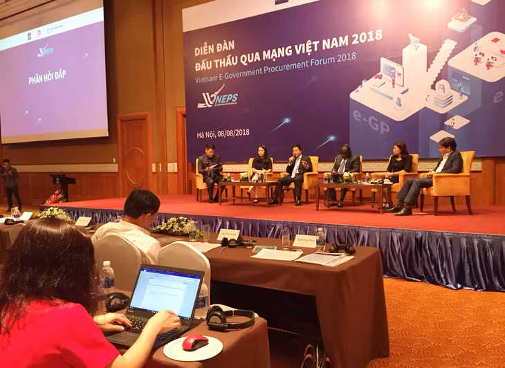 Khai mạc Diễn đàn Đấu thầu qua mạng Việt Nam 2018 ảnh 10