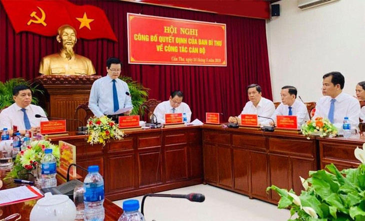 Thứ trưởng Bộ Kế hoạch và Đầu tư Lê Quang Mạnh giữ chức Phó Bí thư Thành ủy Cần Thơ ảnh 1