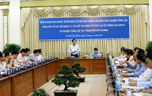 Phó Thủ tướng khảo sát tình hình các đơn vị sự nghiệp công tại TPHCM ảnh 1