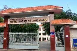 Ngày 2/2/2026, đấu giá quyền khai thác dịch vụ phụ trợ là căn tin và bãi xe tại Trường THCS Hòa Hội, TP.HCM