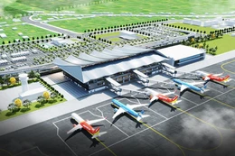 Phối cảnh sân bay Đồng Hới