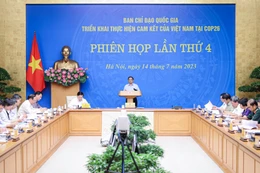 Thủ tướng Phạm Minh Chính chủ trì phiên họp lần thứ 4 Ban Chỉ đạo quốc gia thực hiện cam kết tại COP26