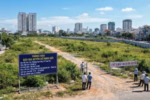 Đấu giá quyền sử dụng 30.000 m² đất tại khu Chí Linh, phường Rạch Dừa (TP.HCM). Ảnh minh họa tạo bởi AI