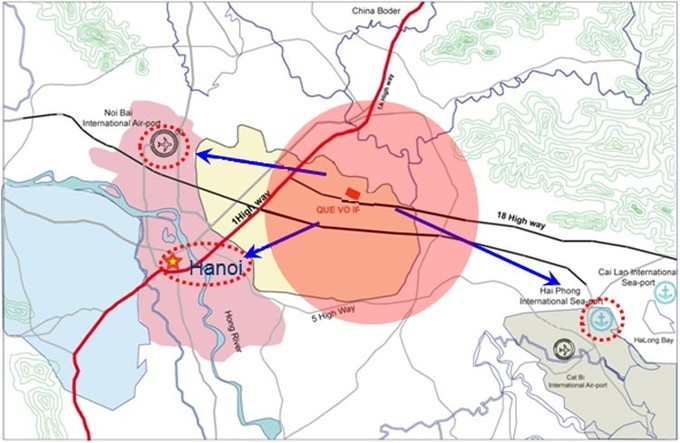 Bắc Ninh sẽ khởi công 2 dự án phát triển hạ tầng khu công nghiệp vào ngày 19/12