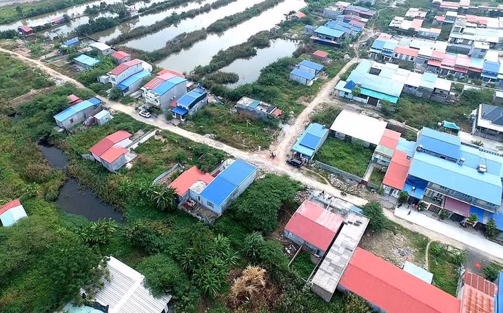 Toàn cảnh khu đất 9,2 ha tại phường Thành Tô bị lấn chiếm, xây dựng tràn lan