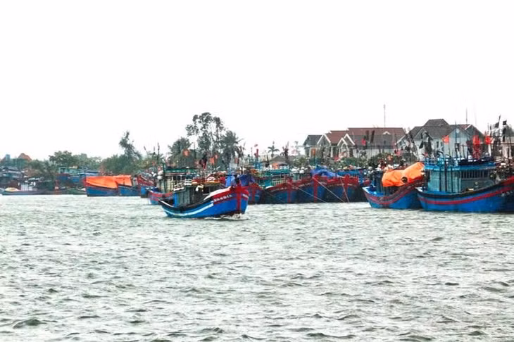 406 tàu cá với 2.962 ngư dân Quảng Ngãi đang hoạt động trên biển đã được thông báo về bão Rai