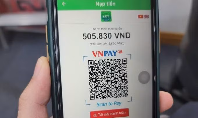 Chủ xe nạp tiền vào tài khoản giao thông qua các ví điện tử Chủ xe nạp tiền vào tài khoản giao thông qua các ví điện tử