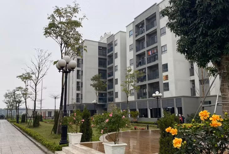 Khu nhà ở xã hội CT3, CT4 ở xã Kim Chung, huyện Đông Anh