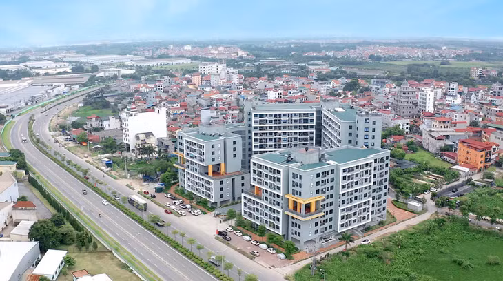 Khu nhà xã hội tại ô đất CT4 thuộc Dự án Thăng Long Green City đã hoạt động từ quý IV/2021