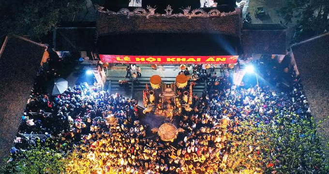 Lễ khai ấn đền Trần năm 2019