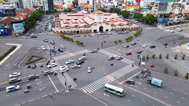 TP.HCM dự kiến xây quảng trường trước chợ Bến Thành từ tháng 10/2024 và hoàn thành trước 30/4/2025