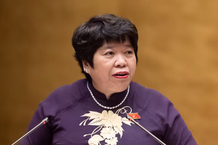 Bà Nguyễn Thuý Anh - Chủ nhiệm Ủy ban Xã hội của Quốc hội, Phó Trưởng Đoàn giám sát của Quốc hội