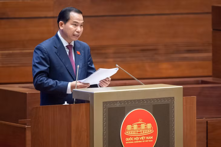 Chủ nhiệm Ủy ban Tài chính - Ngân sách Lê Quang Mạnh