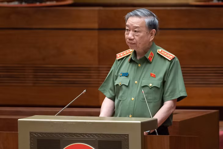 Bộ trưởng Bộ Công an Tô Lâm