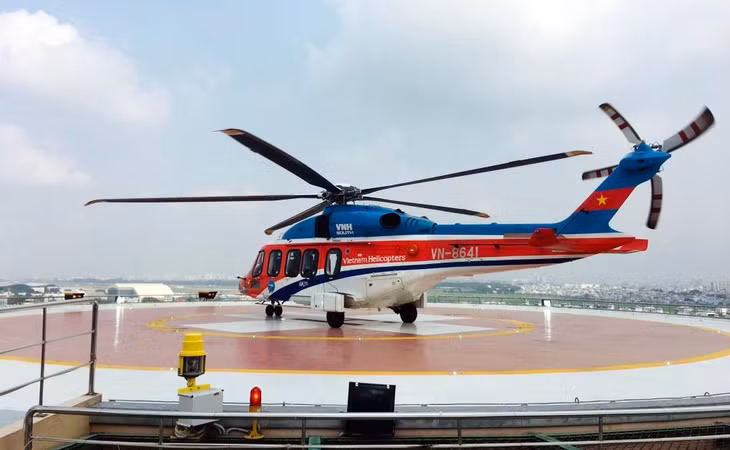 TP.HCM xây dựng ản phẩm du lịch "Ngắm TP.HCM từ trên cao" bằng máy bay trực thăng EC-255