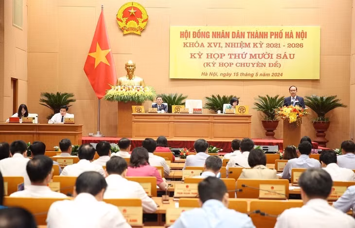 Quang cảnh Kỳ họp thứ 16, HĐND TP. Hà Nội khoá XVI Quang cảnh Kỳ họp thứ 16, HĐND TP. Hà Nội khoá XVI