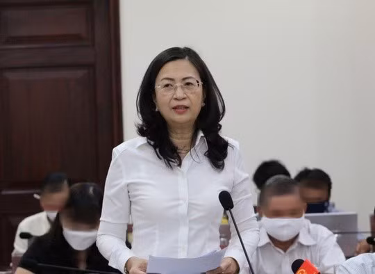 Bà Nguyễn Thị Bích Hạnh, Phó Cục trưởng Cục Thuế TP.HCM, thời điểm chưa bị khởi tố