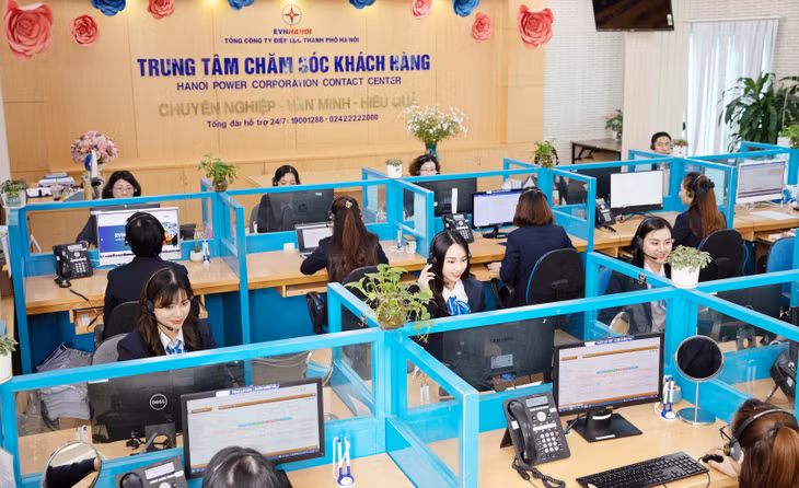 Sau 7 năm hoạt động, Trung tâm CSKH EVNHANOI đã và đang từng ngày lớn mạnh.