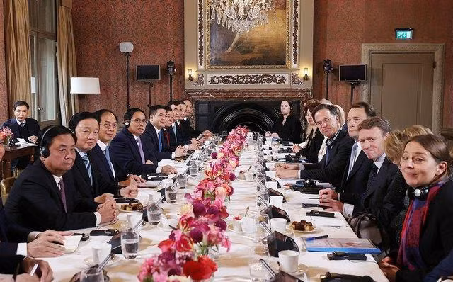 Hai Thủ tướng Việt Nam, Hà Lan nhất trí về nhiều vấn đề hợp tác chiến lược - Ảnh: VGP