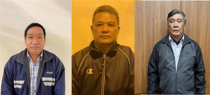 Phó Chủ tịch UBND tỉnh Bình Thuận Nguyễn Văn Phong (ngoài cùng bên phải) cùng các đồng phạm Phó Chủ tịch UBND tỉnh Bình Thuận Nguyễn Văn Phong (ngoài cùng bên phải) cùng các đồng phạm