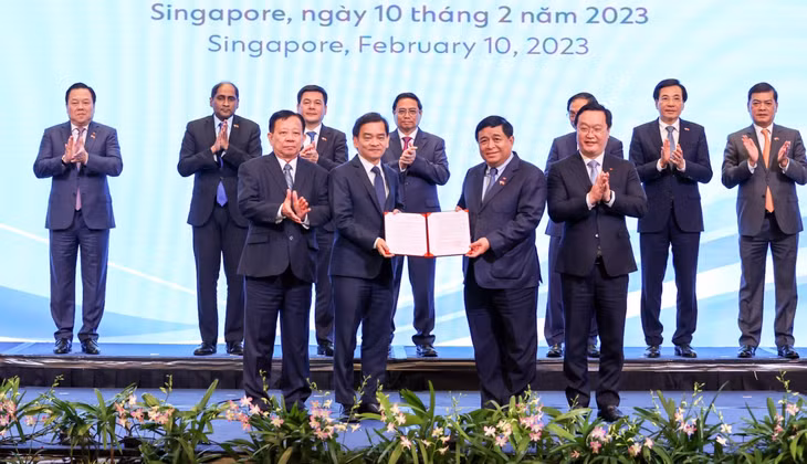 Hợp tác giữa các bộ ngành của Việt Nam với Singapore.