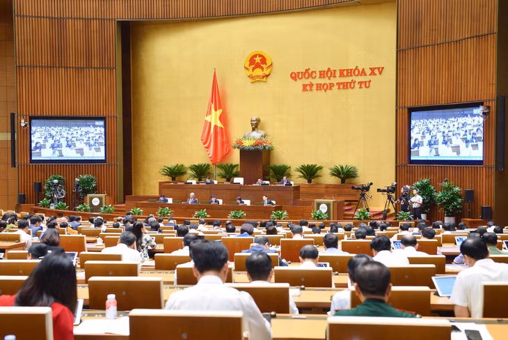 Quốc hội thảo luận về việc thực hiện chính sách, pháp luật về thực hành tiết kiệm, chống lãng phí