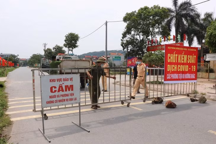 Cơ quan chức năng tỉnh Bắc Ninh thiết lập vùng cách y nơi có dịch COVID - 19