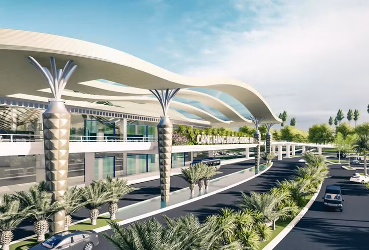 Phối cảnh sân bay Quảng Trị
