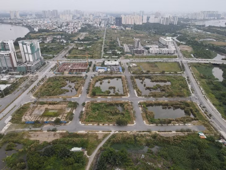 2 công ty trúng đấu giá đất khu đô thị Thủ Thiêm vẫn chưa đóng tiền sử dụng đất 2 công ty trúng đấu giá đất khu đô thị Thủ Thiêm vẫn chưa đóng tiền sử dụng đất