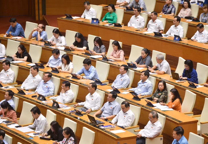 Các đại biểu tham dự phiên họp