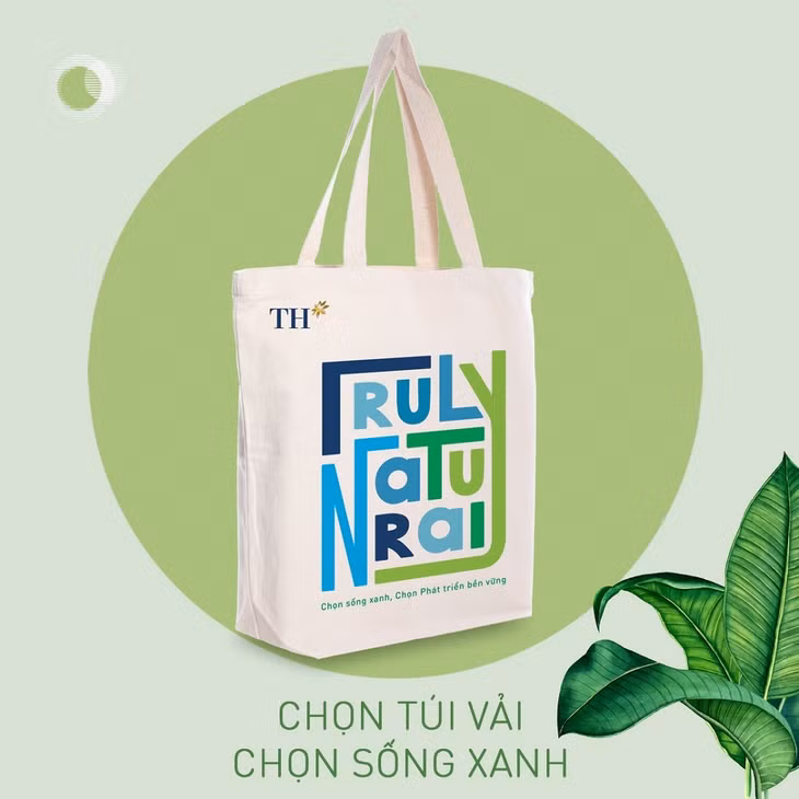Chọn túi vải, chọn sống xanh - thông điệp của Tập đoàn TH, khuyến khích thói quen tiêu dùng có ý thức và bảo vệ môi trường từ những hành động nhỏ mỗi người tiêu dùng