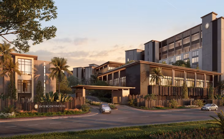 InterContinental Halong Bay Resort and Residences là khu nghỉ dưỡng quốc tế hạng sang đầu tiên tại Hạ long. Ảnh: BIM Land