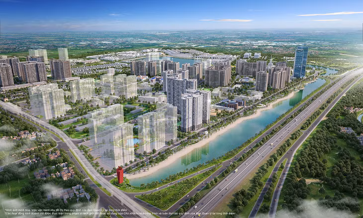 Tòa căn hộ ZR1 The Zurich sở hữu vị trí đắc địa tại cửa ngõ dẫn vào Vinhomes Ocean Park 1 và đối diện hồ San Hô - một trong hai hồ cảnh quan điểm nhấn của cả đại đô thị