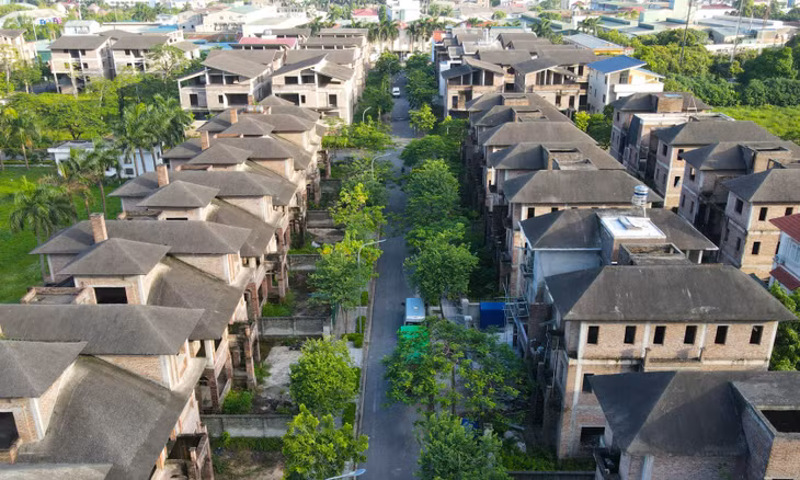 Theo tìm hiểu, khu biệt thự này được chia làm 3 khu với những thiết kế khác nhau.