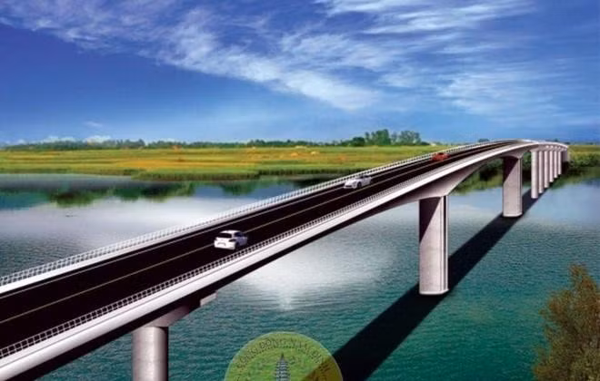 TP. Hà Nội đề xuất đầu tư hơn 460 tỷ đồng xây cầu vượt sông Đáy. Ảnh minh họa