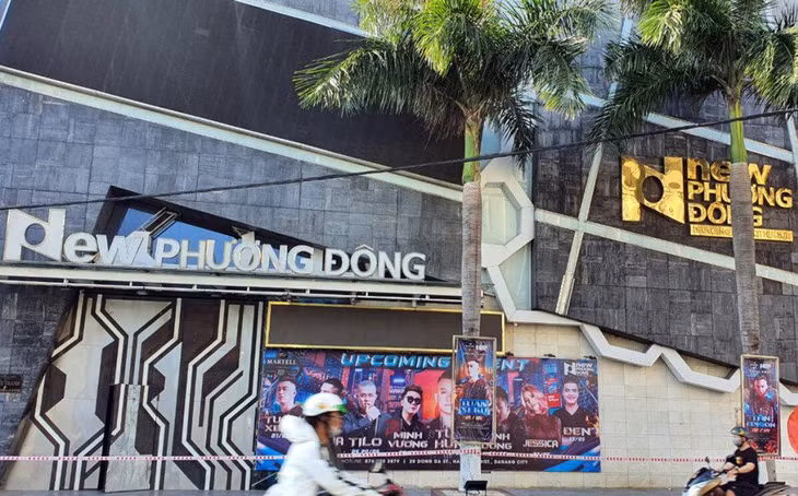 Vũ trường Phương Đông trên đường Đống Đa (Đà Nẵng) bị phong toả năm 2021 do xuất hiện ổ dịch