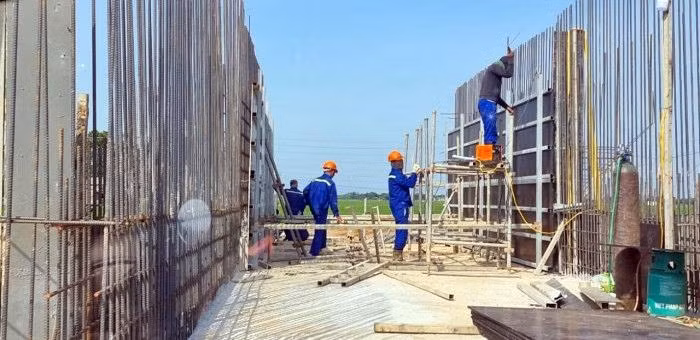 Hiện nay dự án QL45- Nghi Sơn đang chậm tiến độ so với kế hoạch