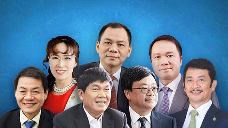 7 tỷ phú Việt Nam nằm trong danh sách của Forbes năm nay