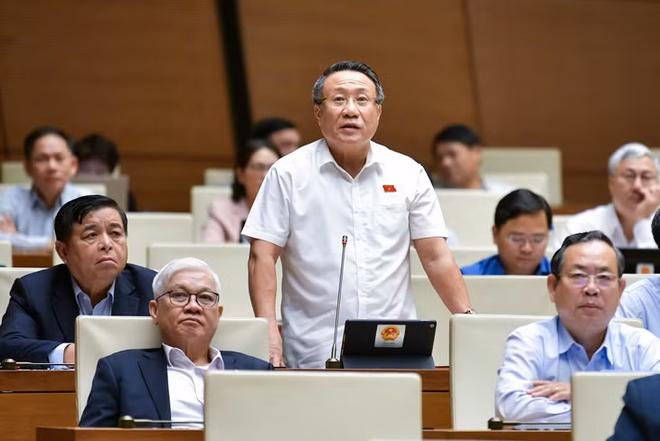 Tại phiên thảo luận nội dung thứ hai có 12 lượt đại biểu Quốc hội phát biểu ý kiến và 4 lượt đại biểu Quốc hội tranh luận