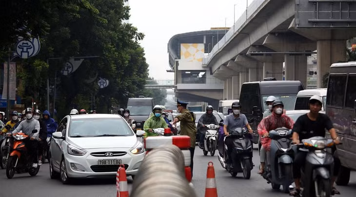 Hà Nội sẽ thí điểm phân làn đường Nguyễn Trãi đến cuối năm 2022