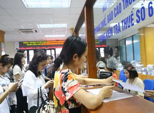Thu ngân sách tháng 1 vừa qua giảm so với cùng kỳ do thu nội địa giảm sâu. Ảnh minh hoạ.