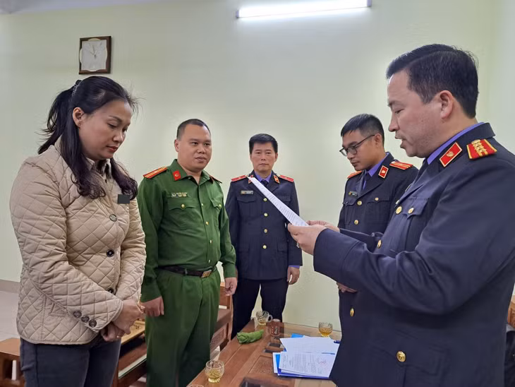 Bà Vân Anh bị bắt vào sáng 16/11