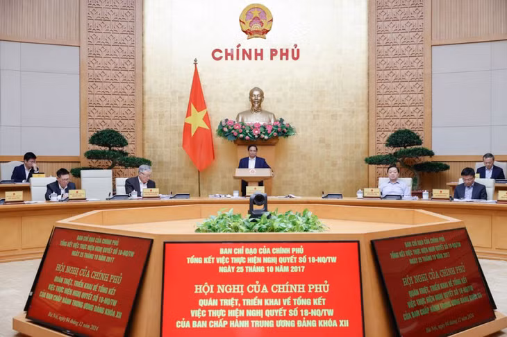 Ban Chỉ đạo của Chính phủ yêu cầu các cơ quan khẩn trương hoàn thiện dự thảo Nghị định quy định chức năng, nhiệm vụ, quyền hạn và cơ cấu tổ chức.