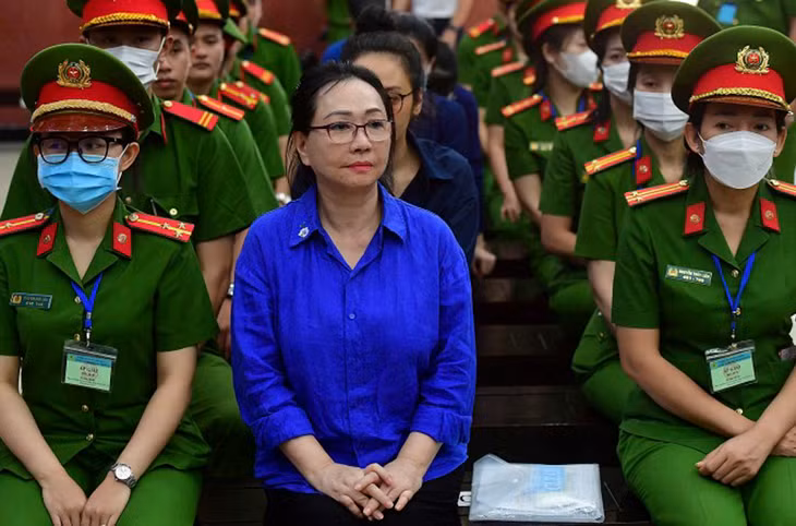 Bà Trương Mỹ Lan tại phiên tòa phúc thẩm