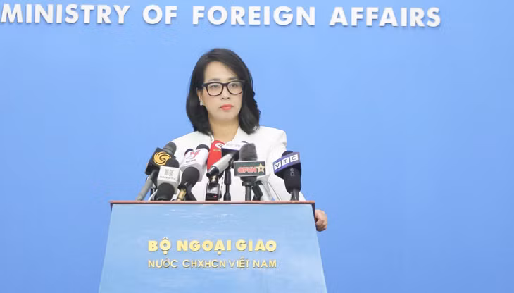 Người phát ngôn Bộ Ngoại giao Phạm Thu Hằng