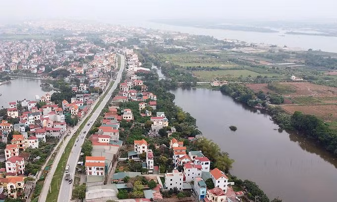Bãi Thượng Cát, quận Bắc Từ Liêm, giáp ranh với xã Liên Trung, huyện Đan Phượng nằm trong quy hoạch xây dựng khu đô thị mới