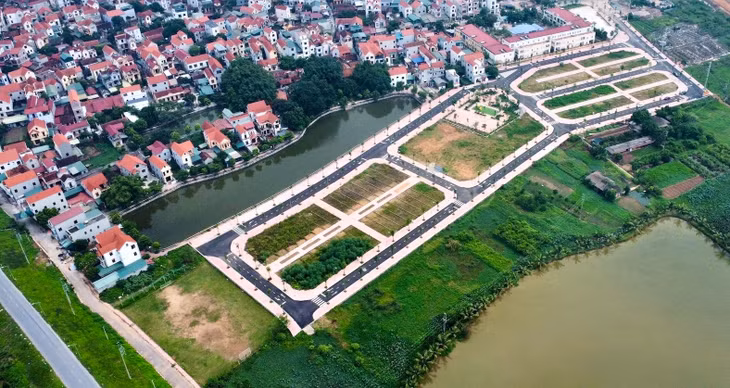 Khu đất đấu giá Lòng Khúc, xã Tiền Yên, huyện Hoài Đức