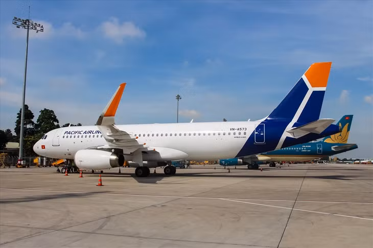 Máy bay của hãng Pacific Airlines. Ảnh minh họa
