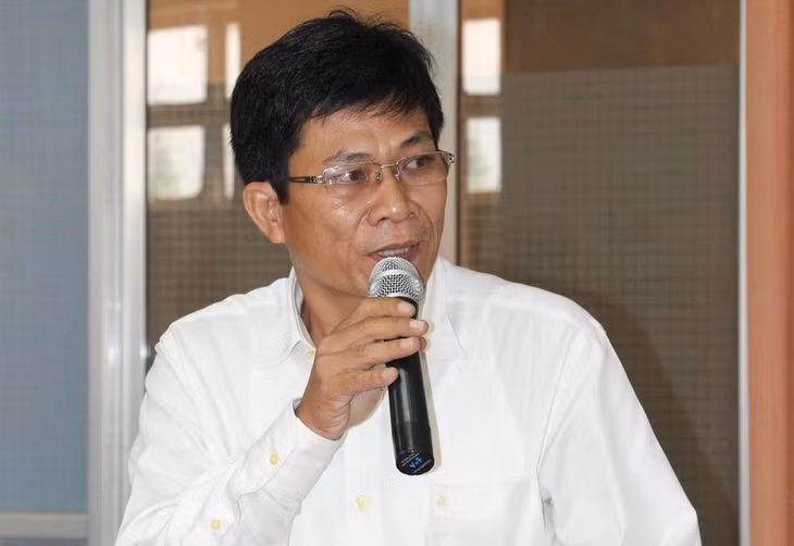 Ông Nguyễn Văn Sáu trong lần phát biểu tại CDC Bình Phước